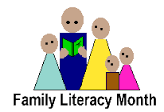 November is National Family Literacy Month