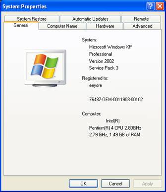 Good processor speed, plenty of RAM!