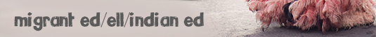 Migrant Ed/ELL/Indian Ed