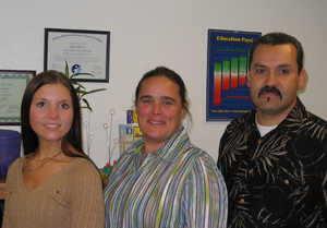 Attendance Support Team: Jessica, Betsy, and Raul