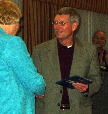 Ron Accepting the Braselman Award