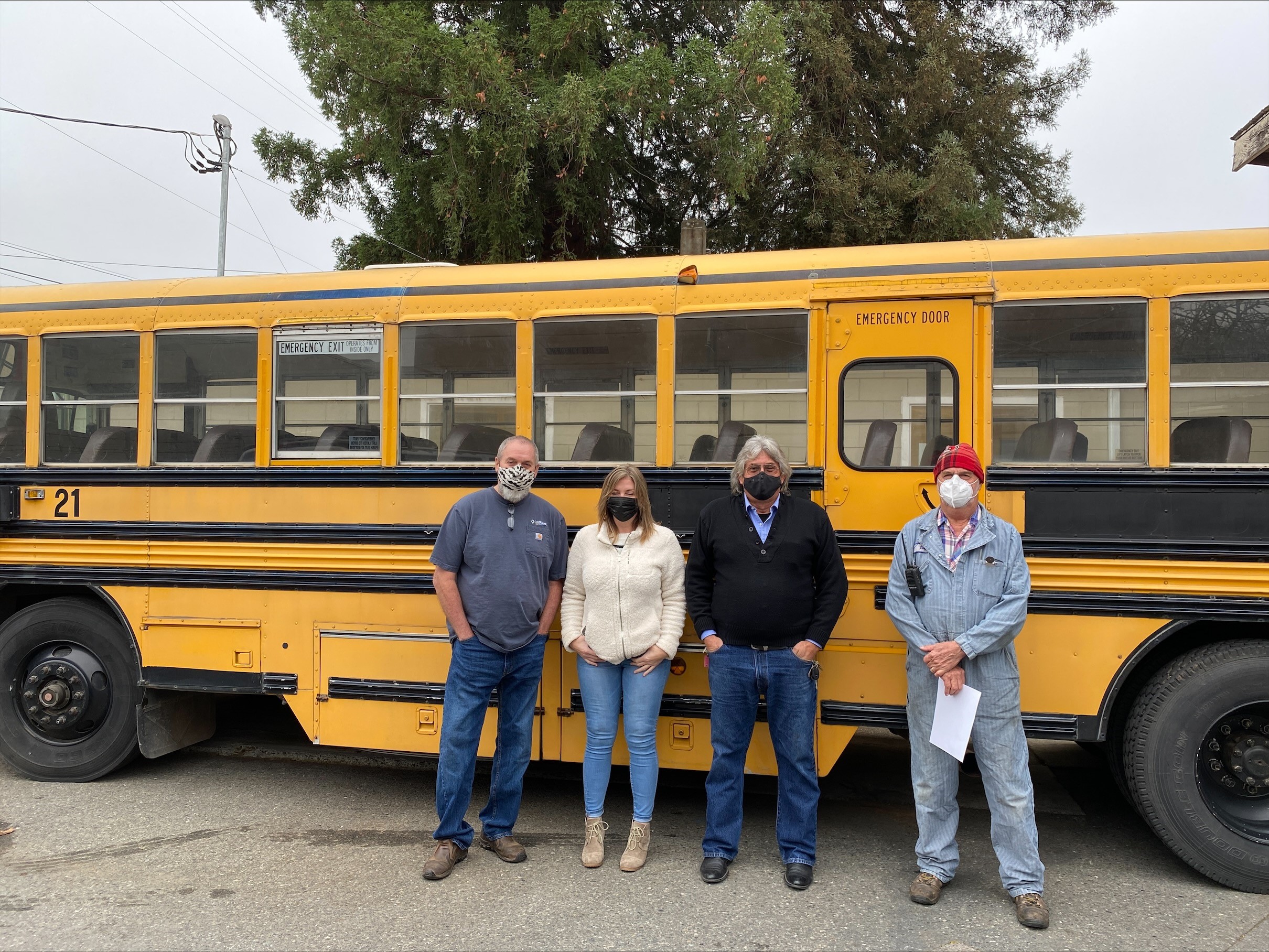 Bus Project Begins at Rogue Valley Trades Training Center