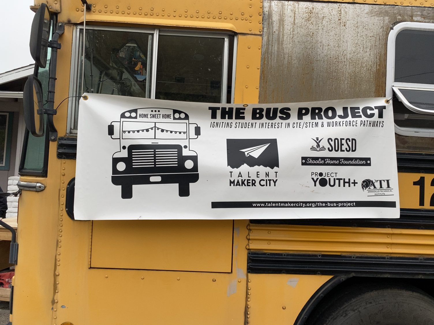 Bus to Home Project in Full Swing at Armadillo Technical Institute