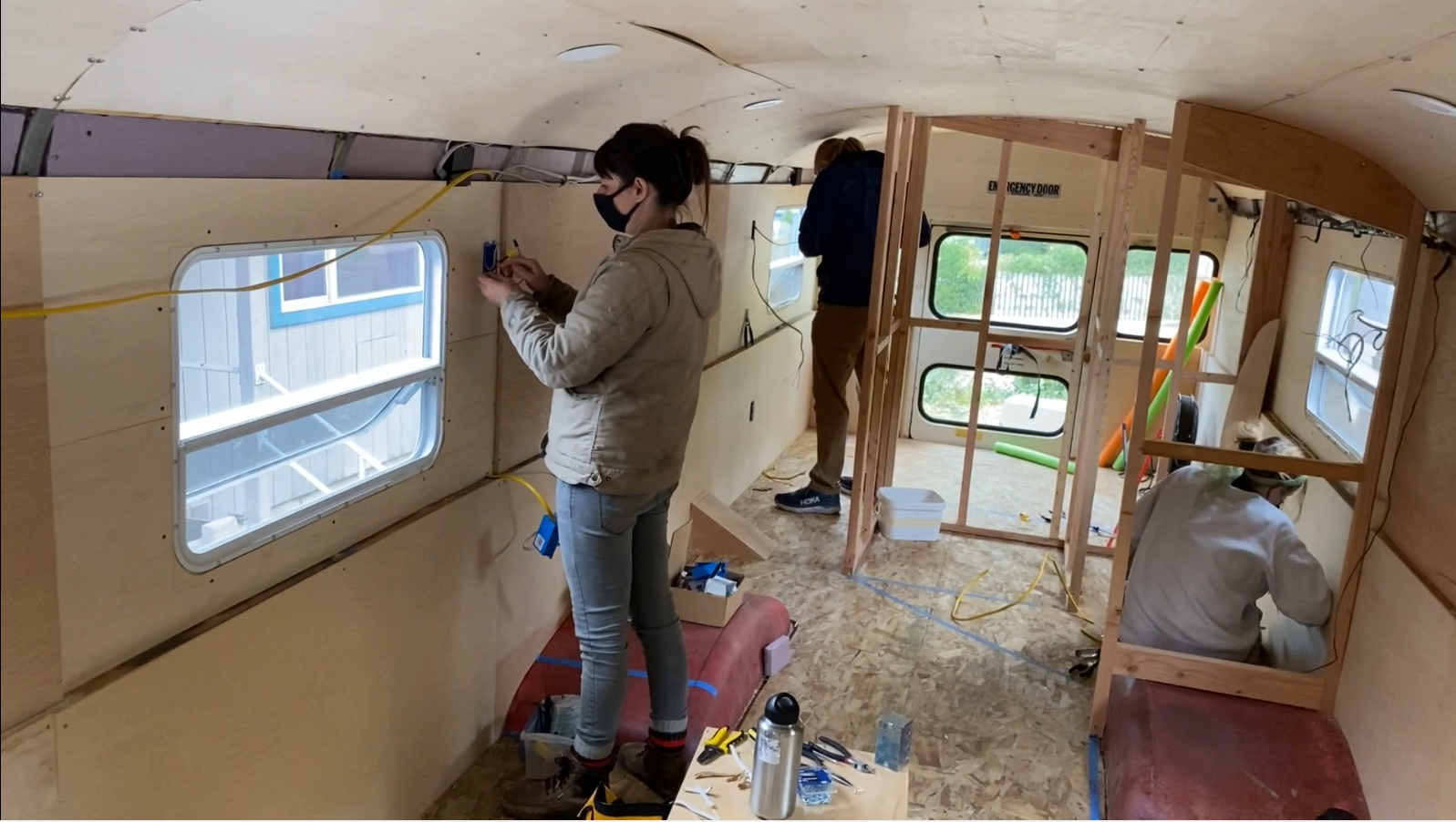 Bus to Home Project in Full Swing at Armadillo Technical Institute