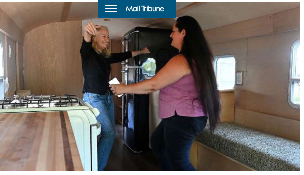 Bus Project presented Audrey with the keys to a new home — a skoolie